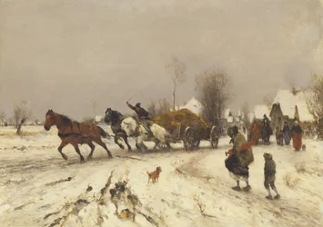 Uma aldeia no inverno de 1876
